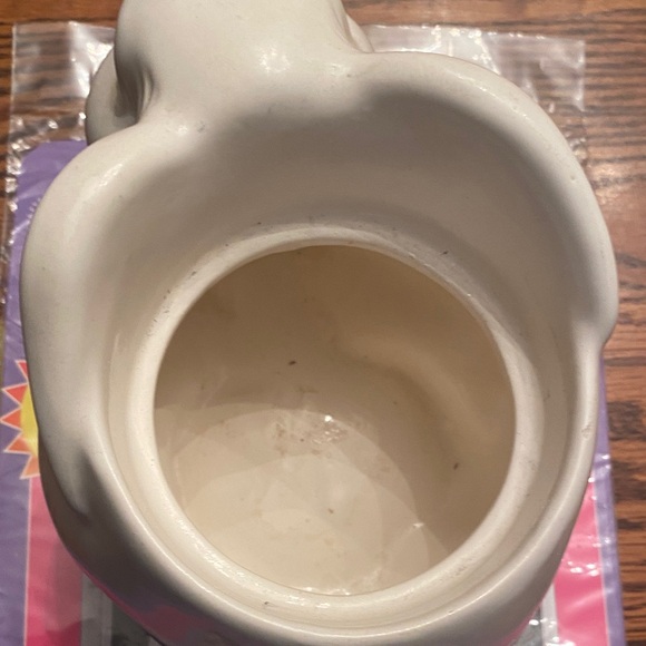 Avon White Rabbit Planter - Picture 7 of 11
